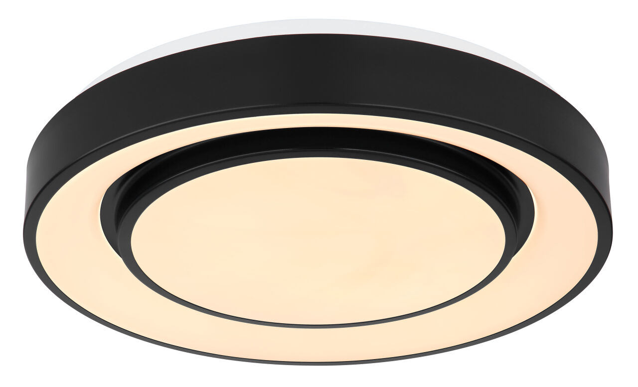 Globo Lighting - SULLY - Deckenleuchte Metall schwarz, LED