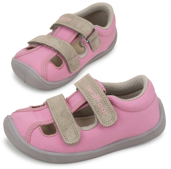 bar3foot Elf ~ Canvas Sandale ~ Rose