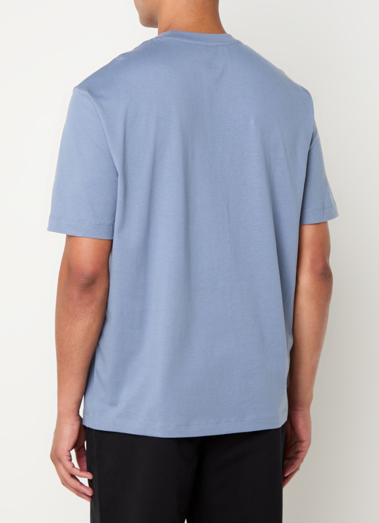 Tricou Armani Exchange cu logo brodat