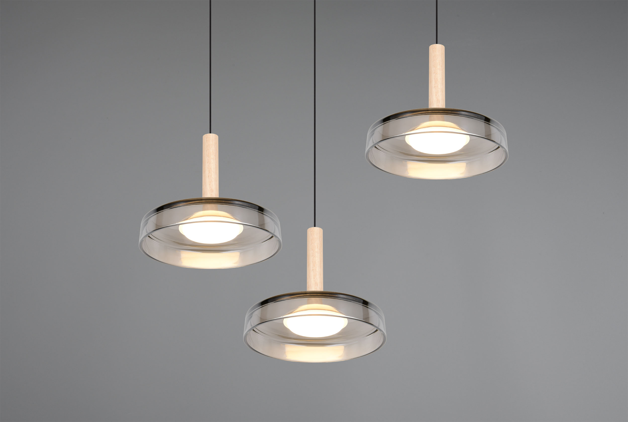 Trio LeuchtenLED-Pendelleuchte 3flg