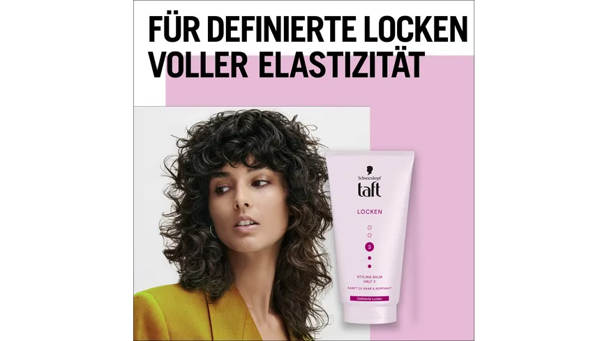 TAFT Styling Balm Locken 150 ml Haltegrad 3 - mittlerer Halt 150 ml