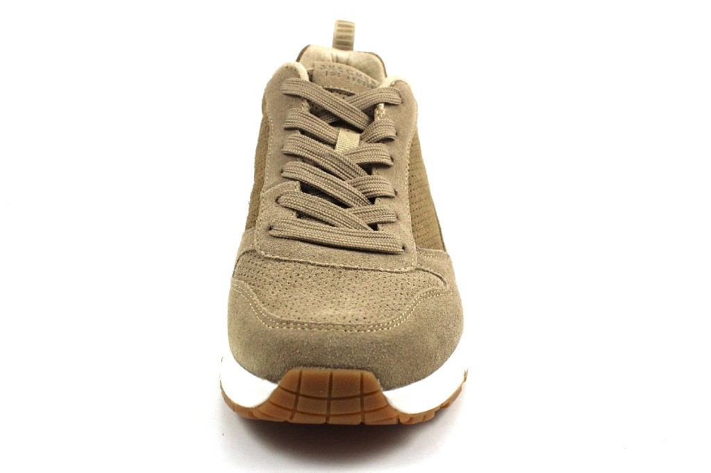 SKECHERS Freizeit Schnürer beige