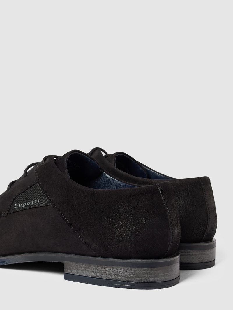 Derby-Schuhe aus Leder Modell 'GAPO' in schwarz