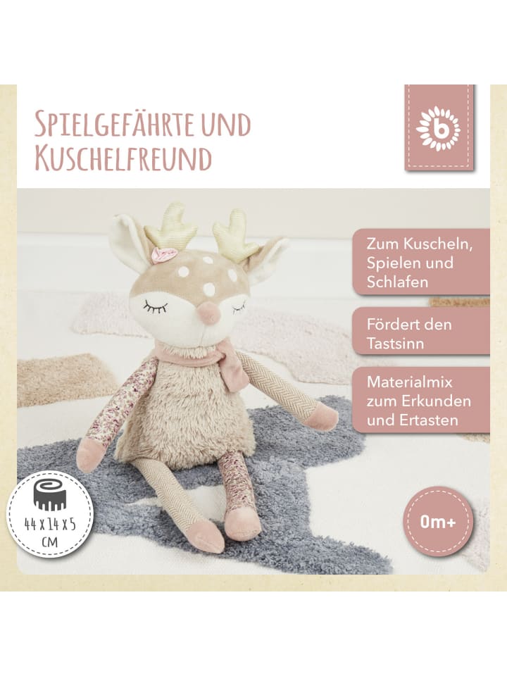 Bieco Spielwaren Kuscheltier Großes Reh - ab Geburt in Beige günstig kaufen onesize