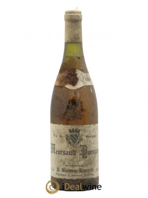 Meursault 1er Cru Poruzots Domaine Buisson Battault 1989 - Lot de 1 Bouteille
