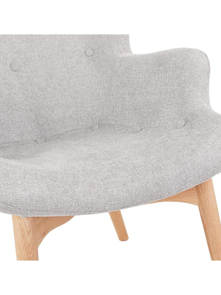 KADIMA DESIGN Loungesessel Stoffpolsterung, Hochlehner, Flügelstuhl Textil, Sessel günstig kaufen onesize