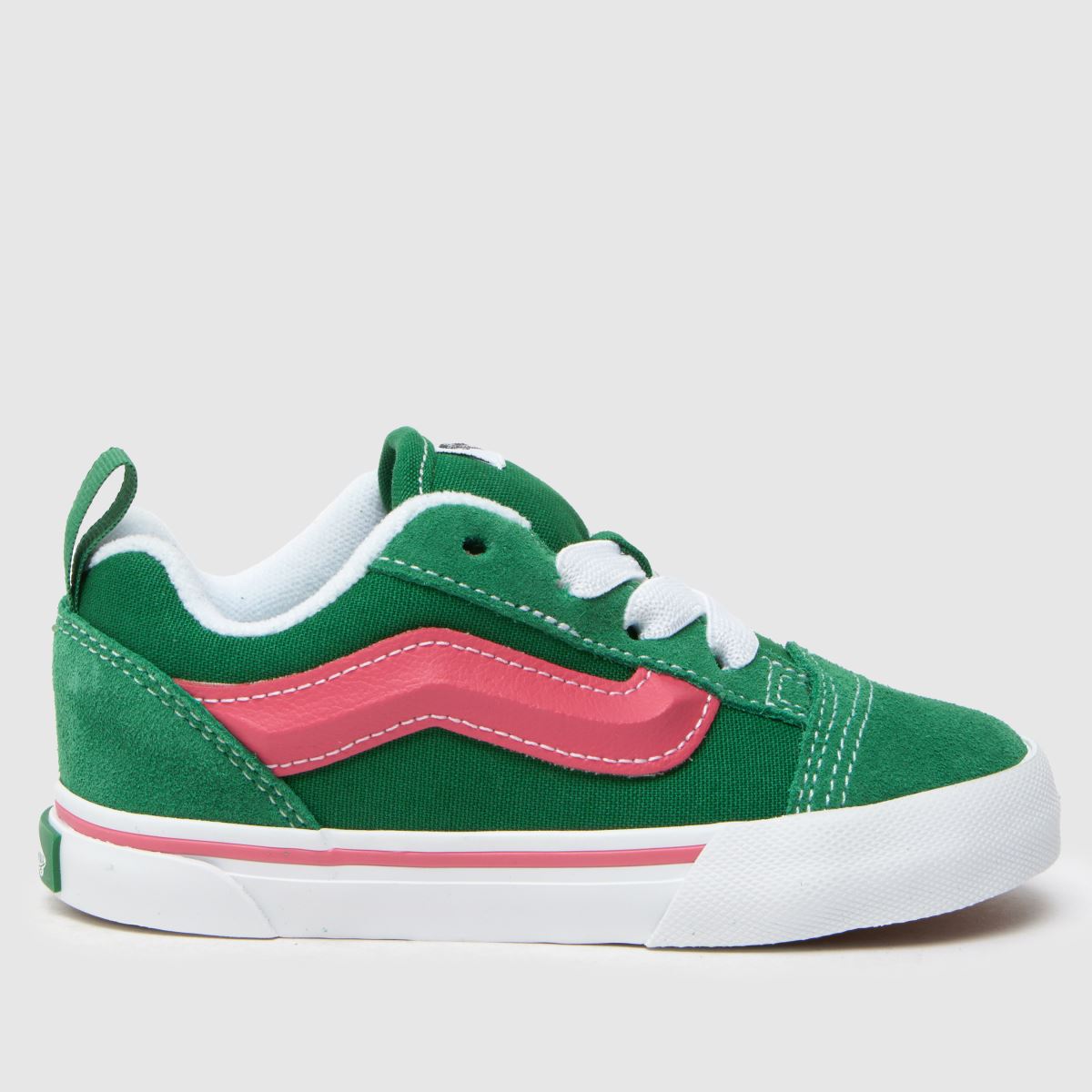 Vans mörkgröna knu skool Girls Junior trainers