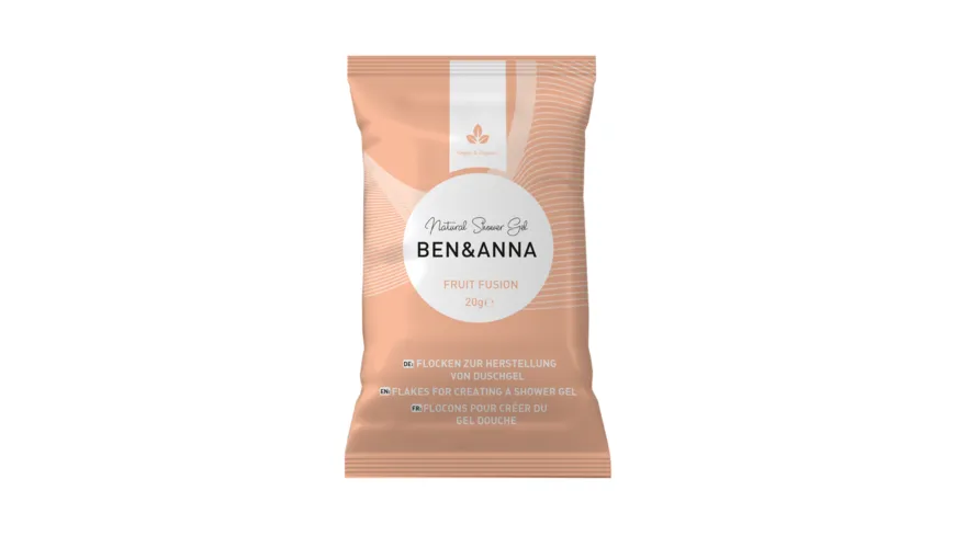 BEN&ANNA Duschgelflocken Fruit Fusion 40 g