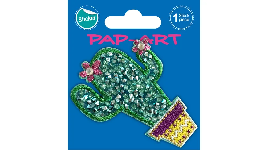 PAP-ART Patch-Sticker Lama & Kaktus