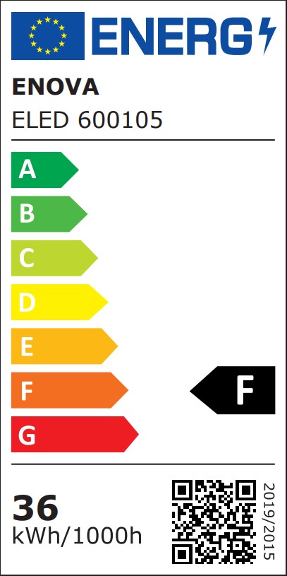ENOVALITE 4er Pack LED Panel, 62x62 cm
