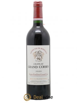 Château Grand Corbin Grand Cru Classé  2000 - Lot de 1 Bouteille
