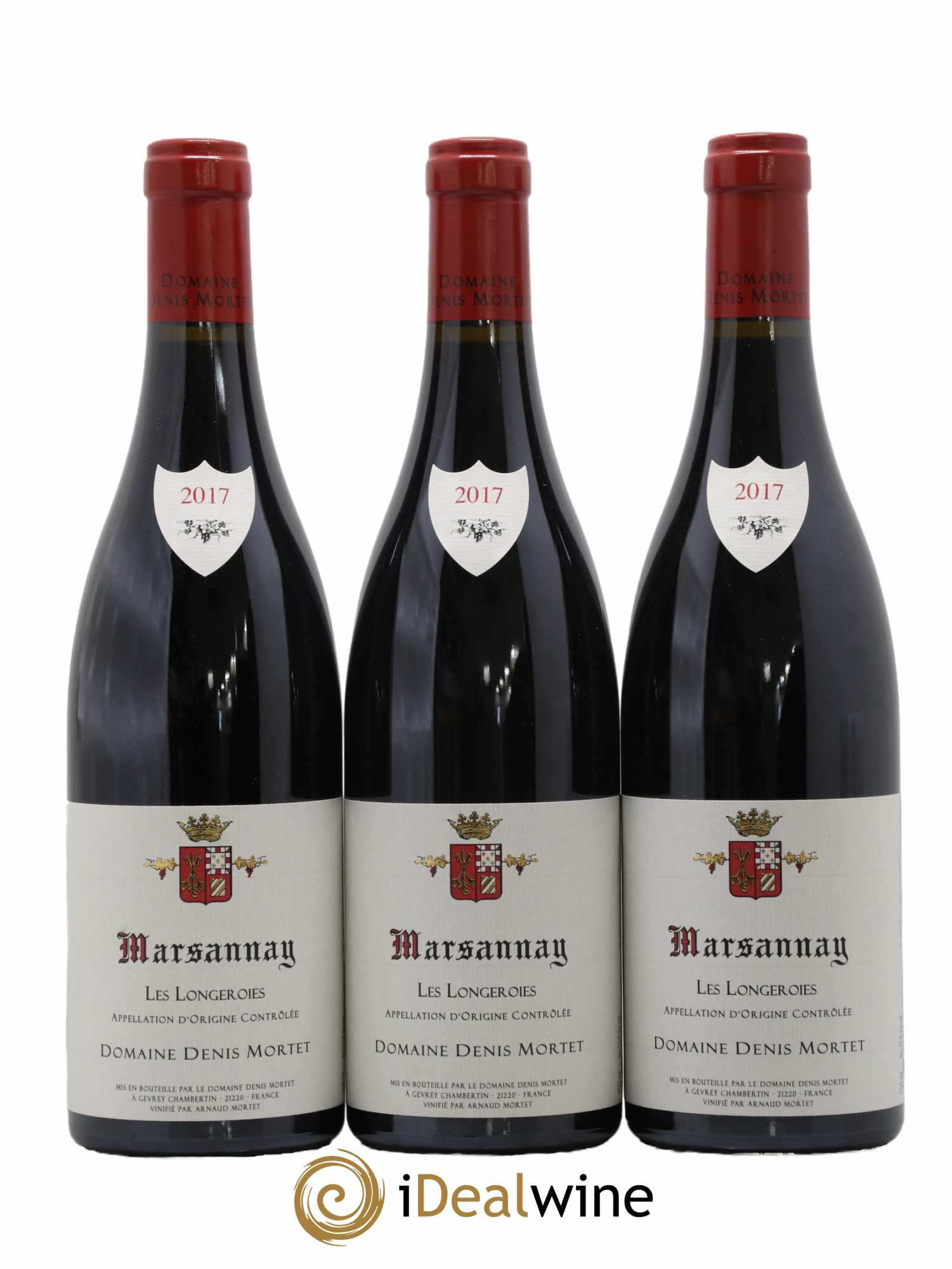 Marsannay Les Longeroies Denis Mortet (Domaine)  2017 - Lot de 12 Bouteilles