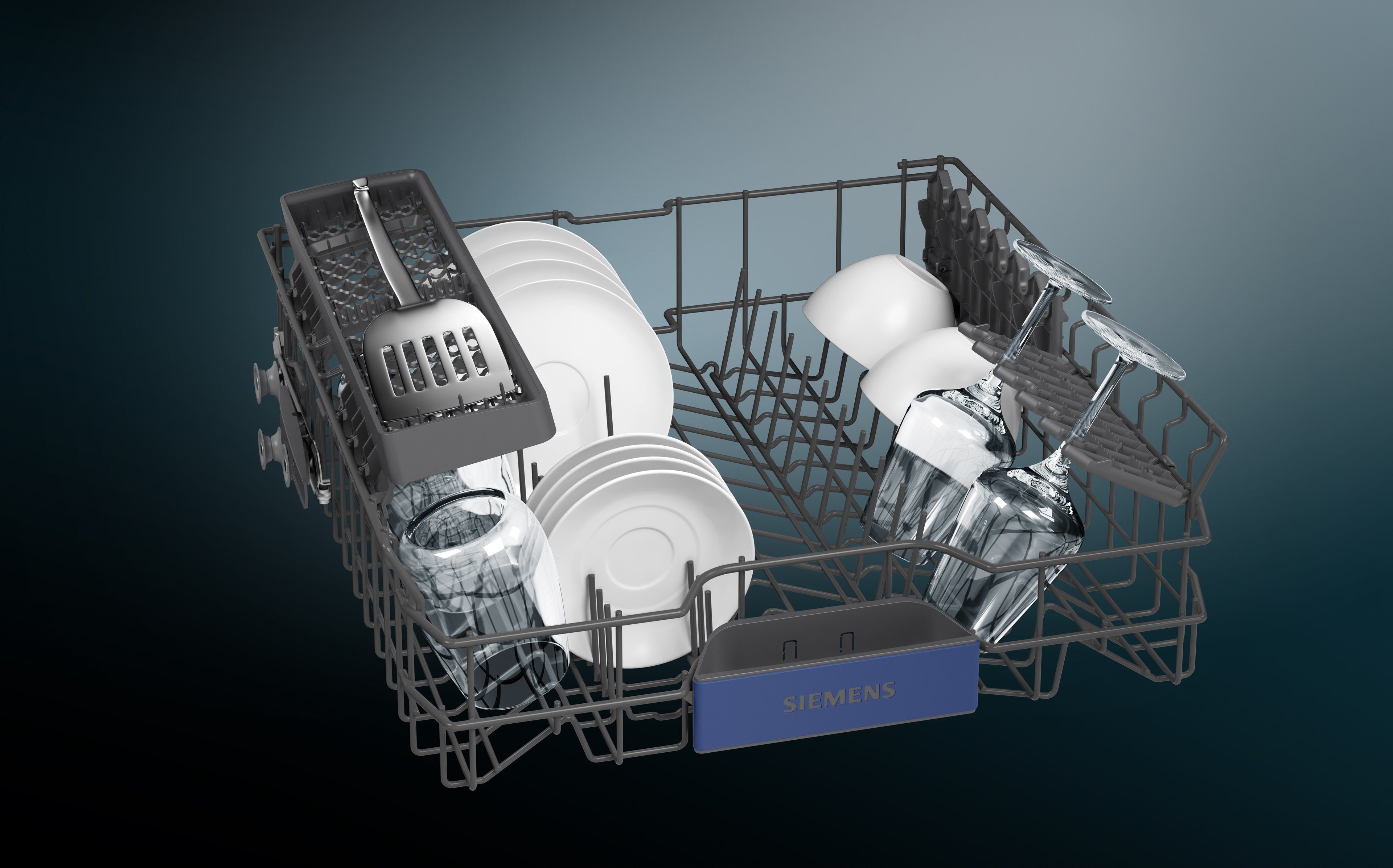 SIEMENS Standgeschirrspüler iQ300, SN23HW02KE, 13 Maßgedecke
