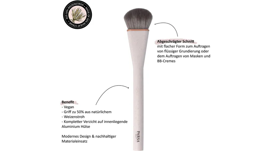 PARSA Beauty Nature Love Make-Up Pinsel