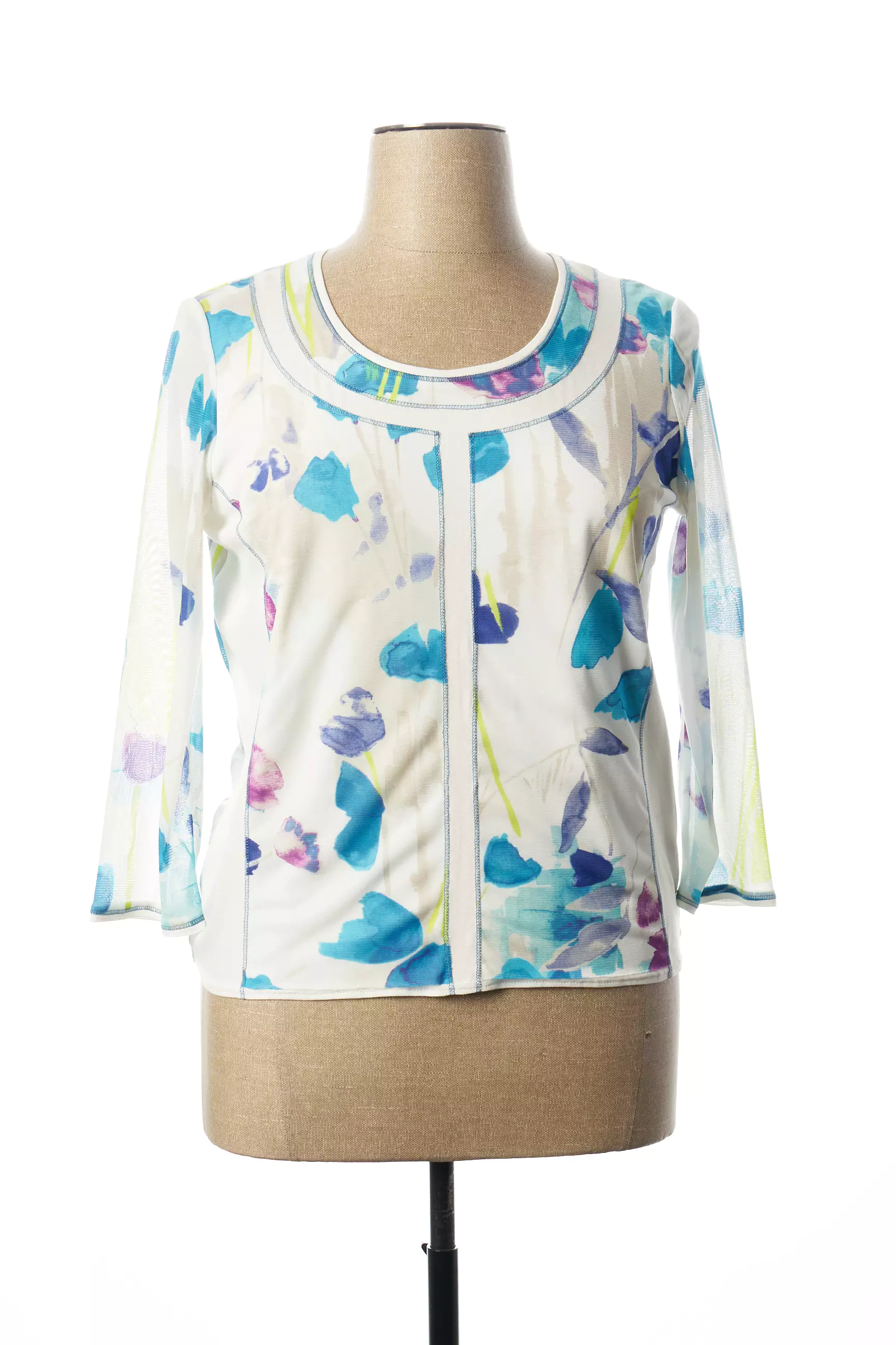 Pauporte Tshirts Femme couleur bleu