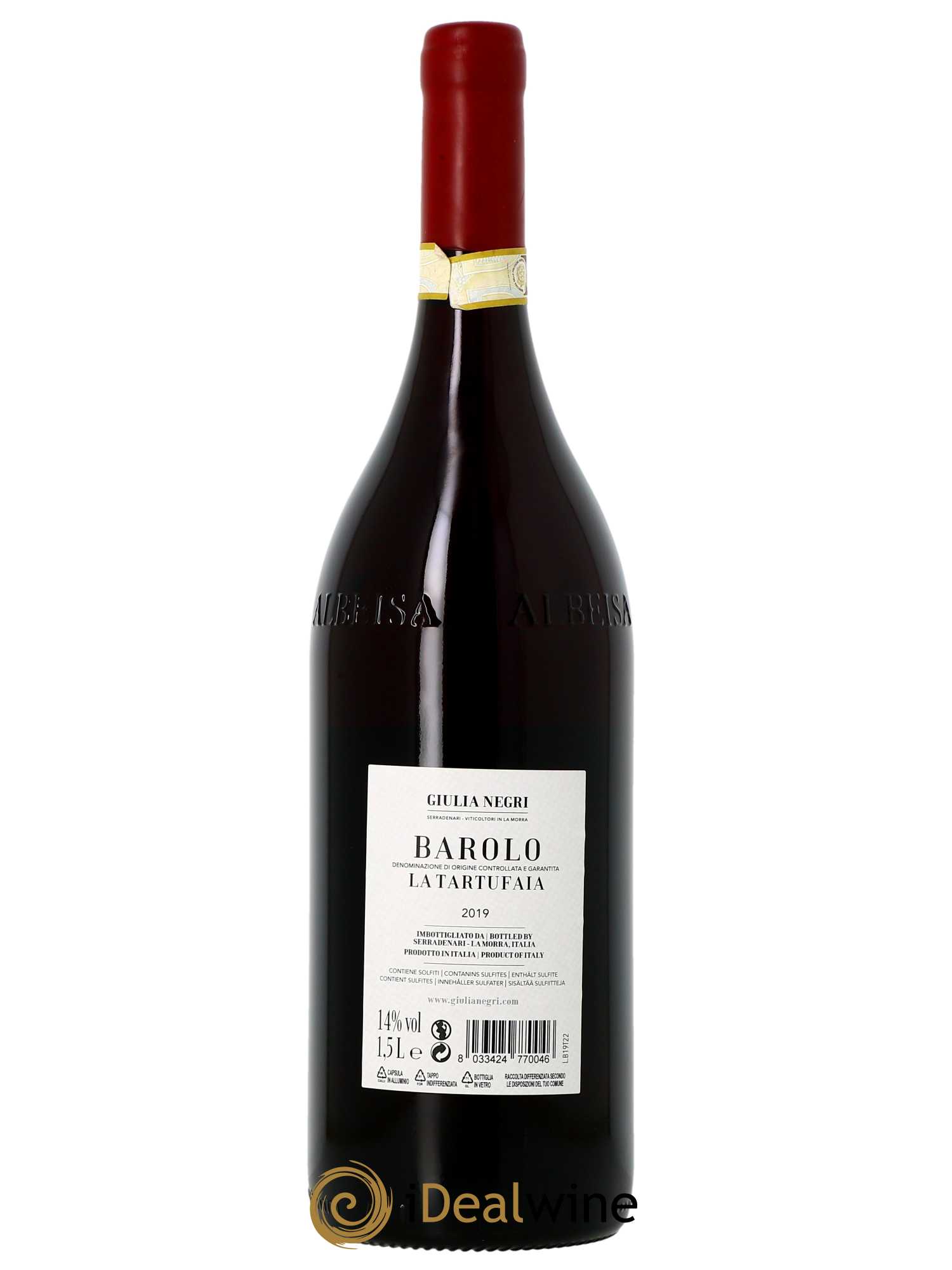 Barolo DOCG Giulia Negri La Tartufaia  2019 - Lot de 1 Magnum