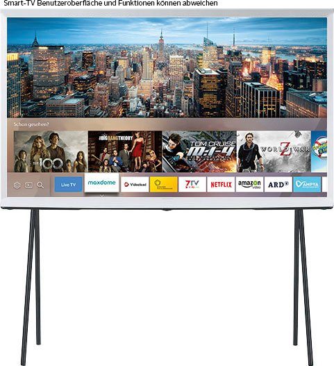 Samsung GQ50LS01BGU LED-Fernseher (125 cm/50 Zoll, Google TV, Smart-TV, Ikonisches Design, Mattes Display, QLED-Bildqualität)