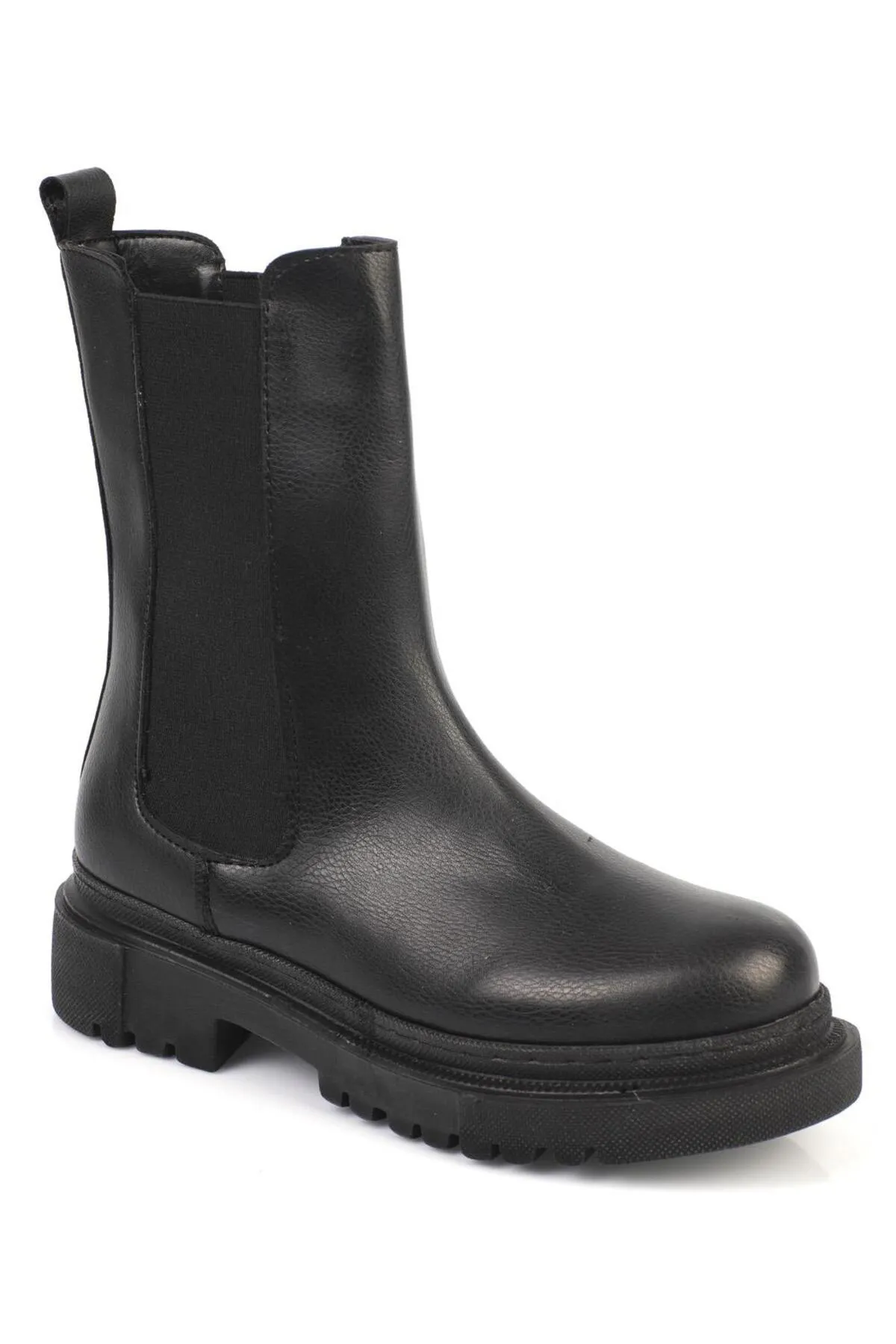 Capone Outfitters  Stiefelette - Schwarz - Blockabsatz