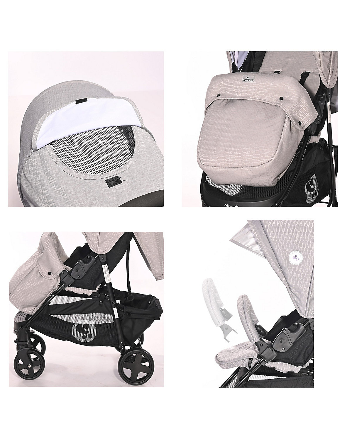 Kinderwagen Martina, Fußabdeckung Buggys