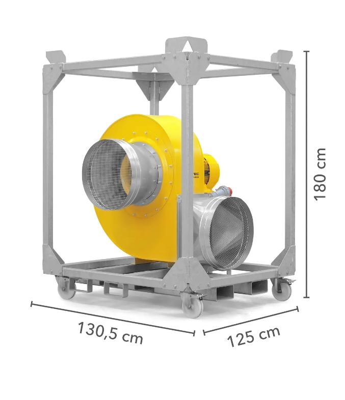 Φυγοκεντρικός αναπνευστήρας Trotec 1510002040 TFV 600