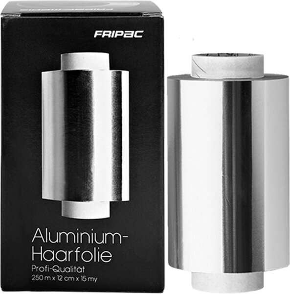 Fripac Alufolie silber 15my x 12cm x 250m Alufolie