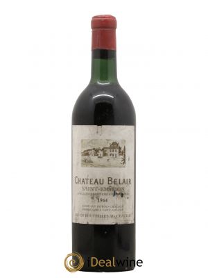 Château Belair (Belair-Monange) 1er Grand Cru Classé B  1964 - Lot de 1 Bouteille