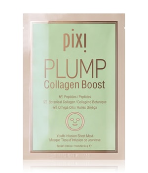 Pixi Plump Collagen Boost Sheet Face Mask (3 x) Tuchmaske-3 Stk