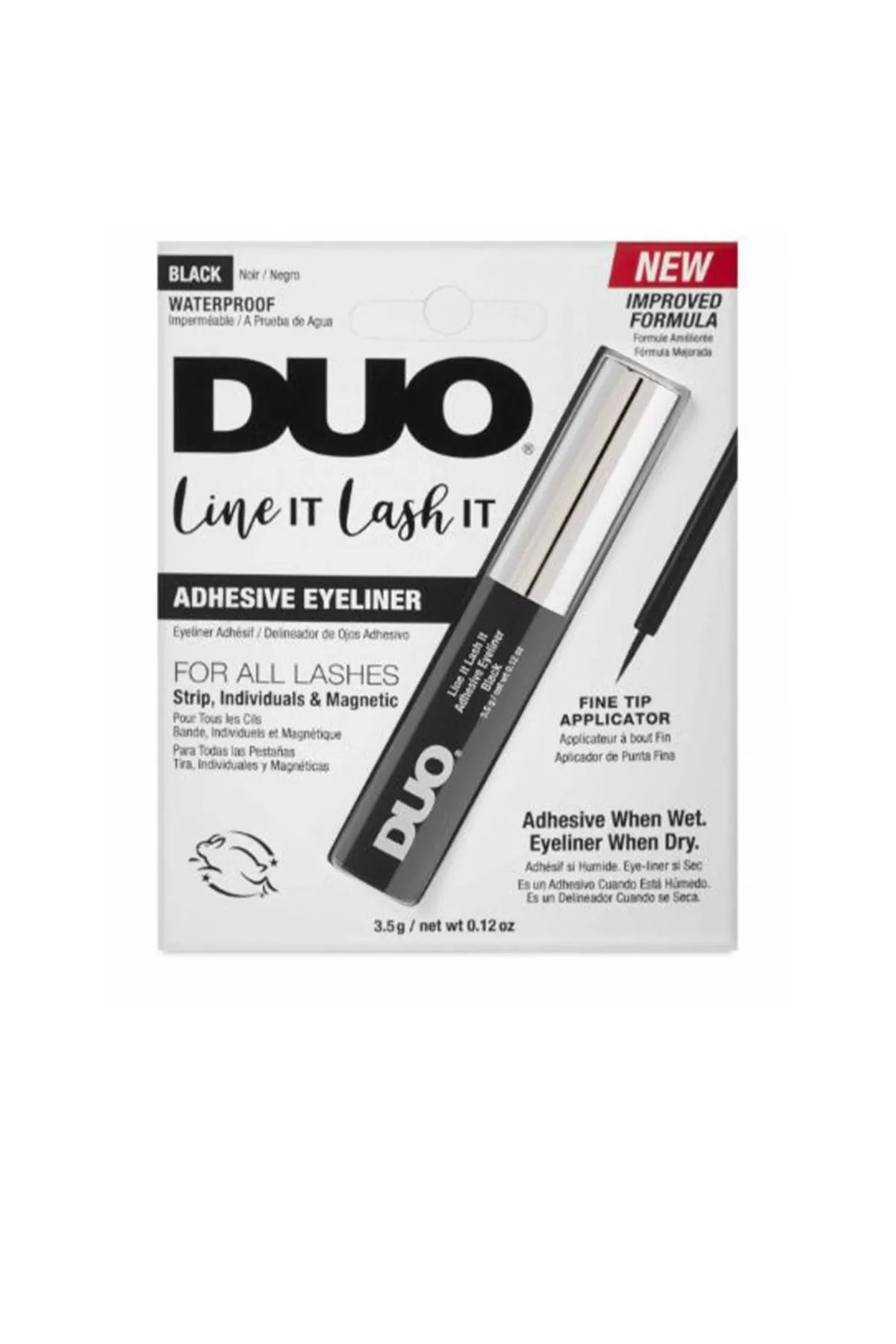 Ardell  Pro Duo Selbstklebender Eyeliner Line It Lash It #black 3,5 Gr 3,5 g