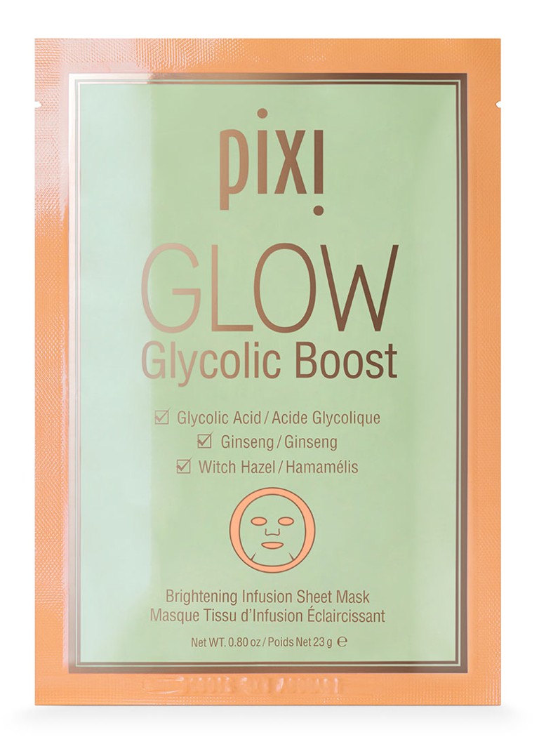 Pixi Glow Glycolic Boost - mini sejas maska, 3 gab. iepakojumā