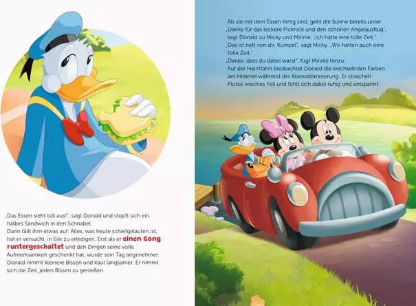Ravensburger Alltagshelden – Gefühle lernen mit Disney: Disney Micky Maus & Freunde: Eins nach dem anderen, Donald! Über Achtsamkeit und Gelassenheit.
