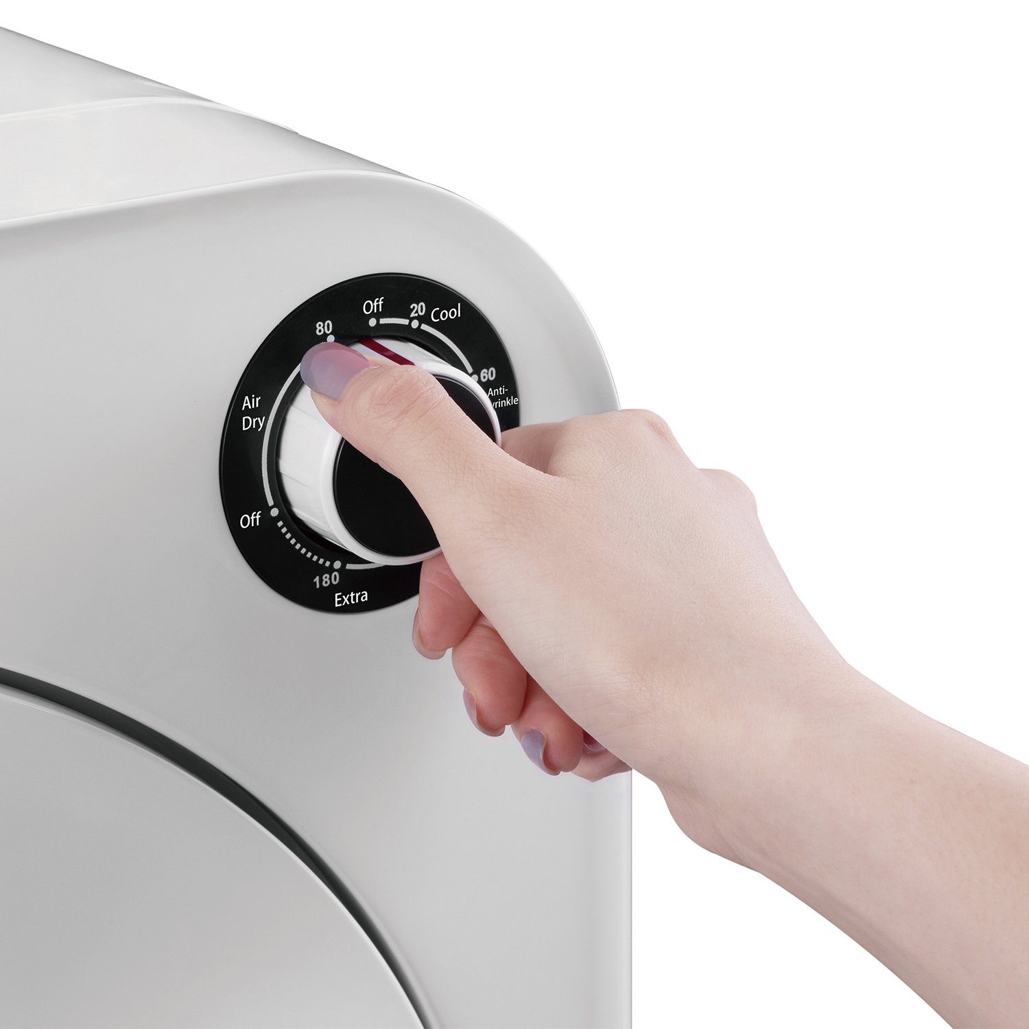 GreenBlue Elektrischer Wäschetrockner GB405, Fünf Trocknungsprogramme Wäschetrockner 830W 3kg