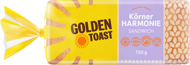 Golden Toast Körner Harmonie Sandwich