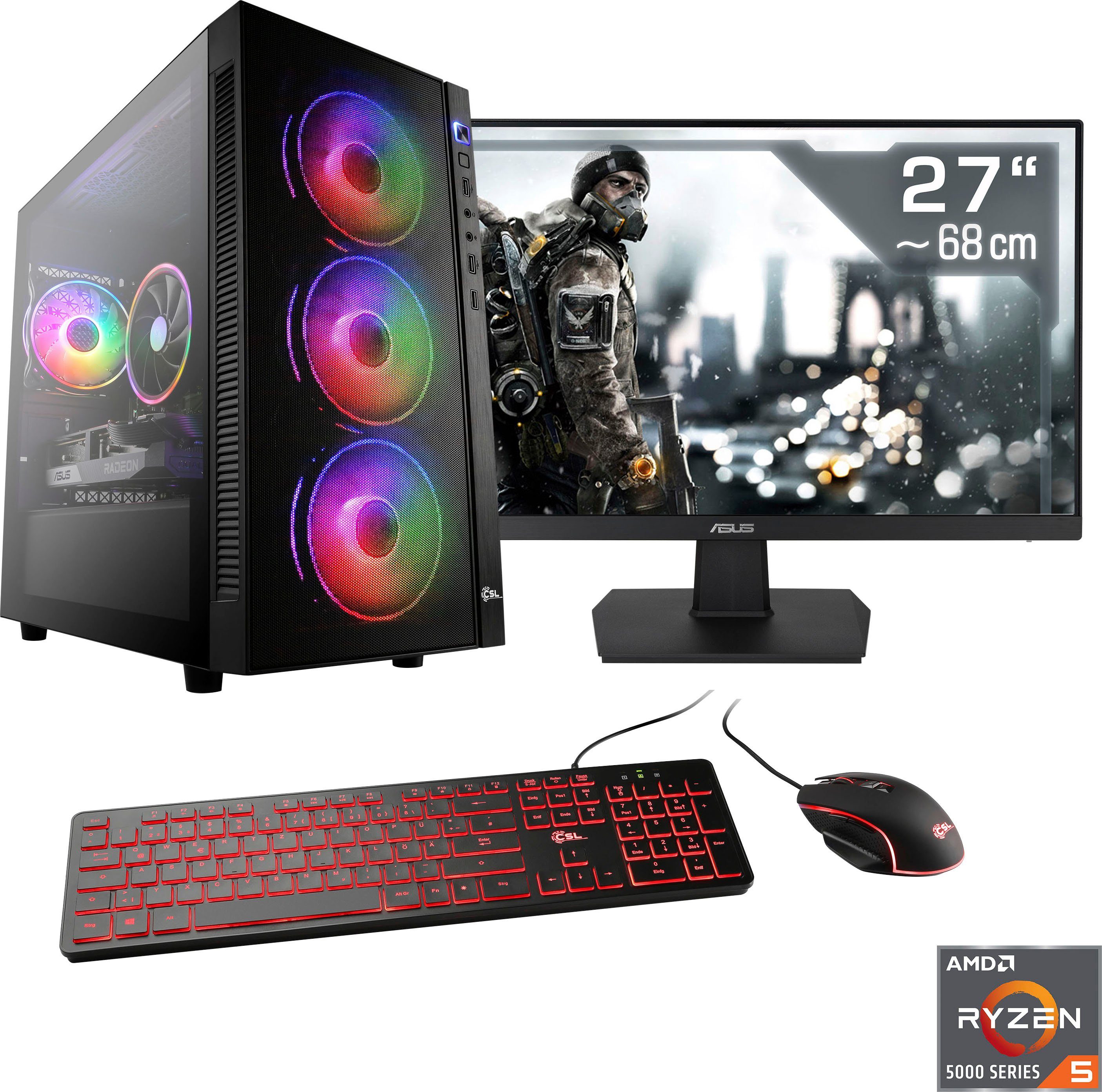 CSL Sprint V8553 Gaming-PC-Komplettsystem (27