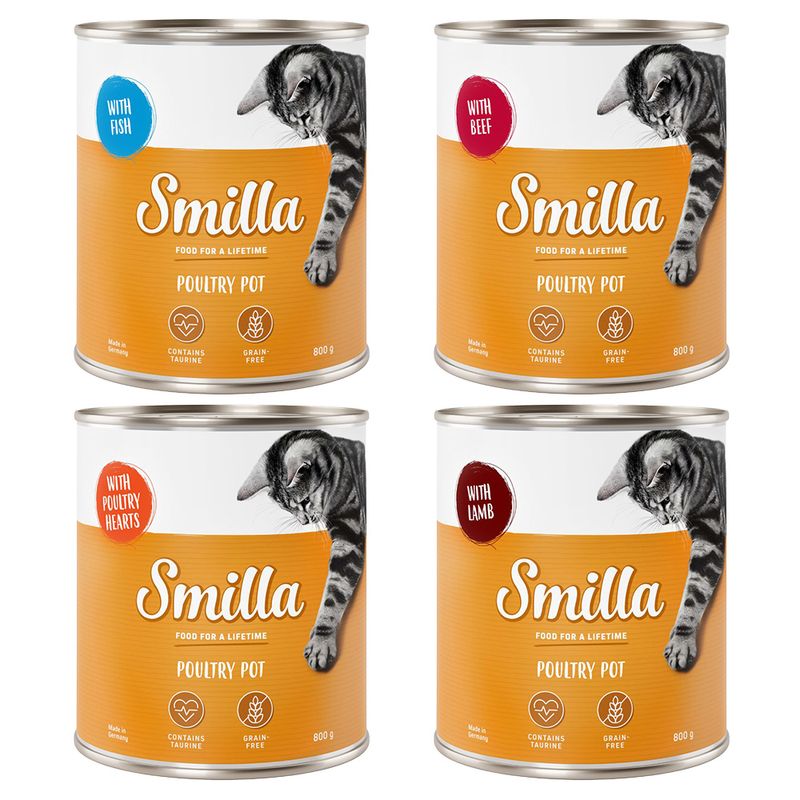 Sparpaket Smilla Geflügeltöpfchen 24 x 800 g