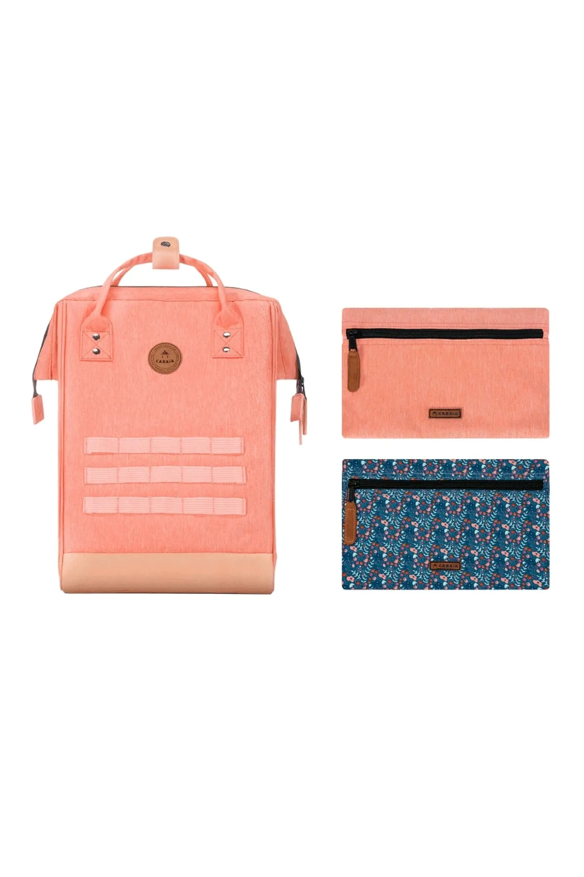 Cabaia  Rucksack - Rosa - Geblümt