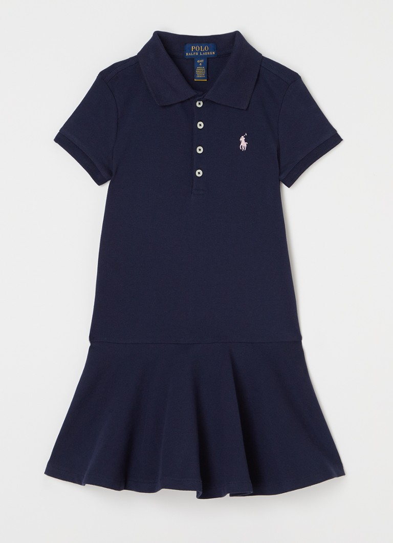Rochie polo din piqué de bumbac Ralph Lauren