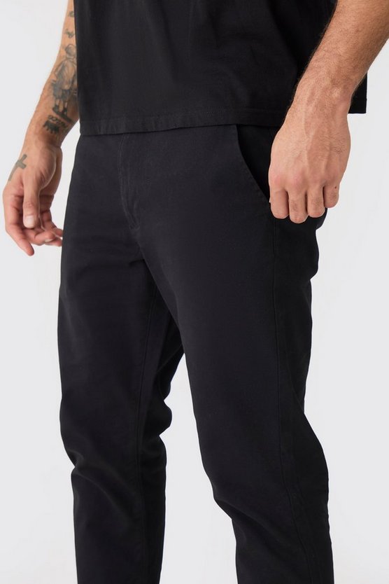 Slim-Fit Chino-Schlaghose