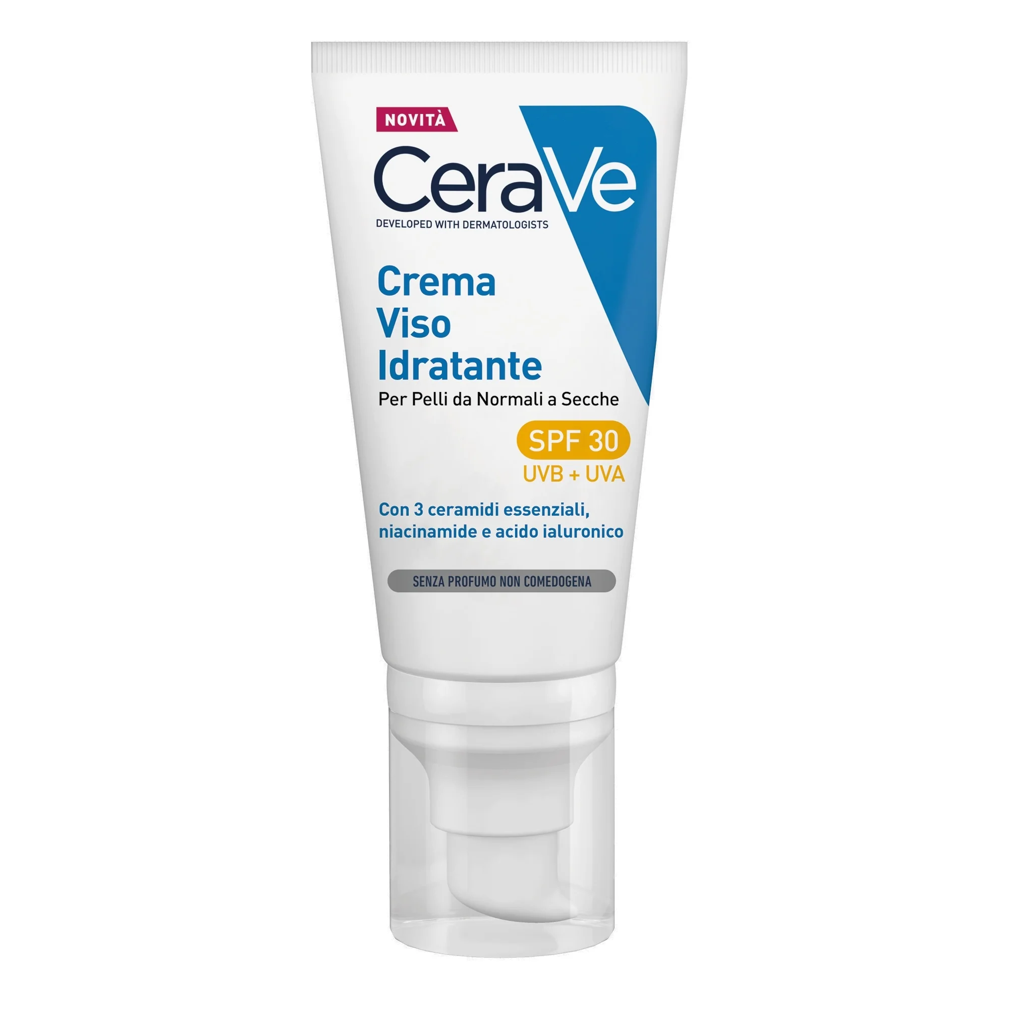 Crema hidratante facial con SPF30 - Crema de día hidratante