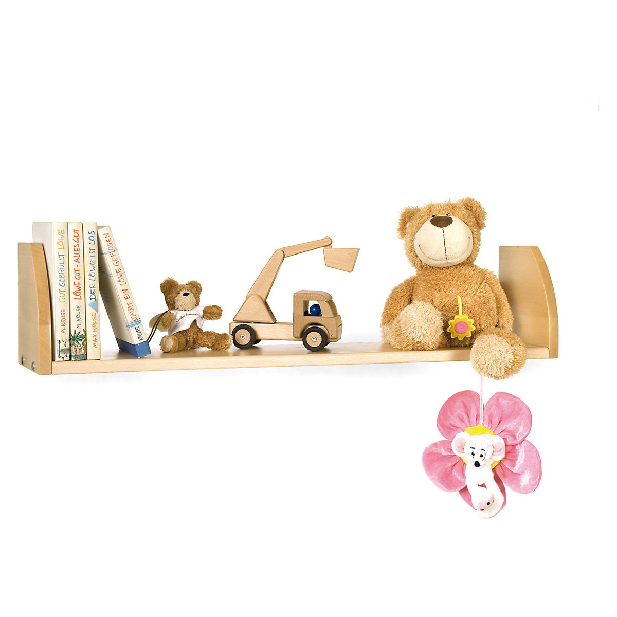 Verlängerungsseite für babybay original, natur lackiert inkl. Matratzenergänzung