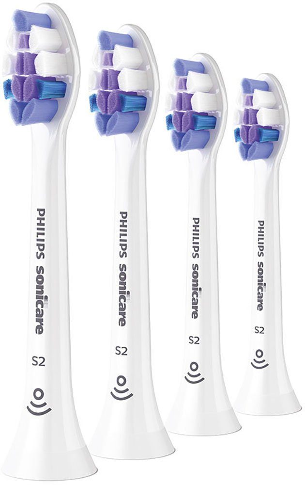 Philips Sonicare Aufsteckbürsten Sensitive HX6054/10, für sensible Zähne und Zahnfleisch