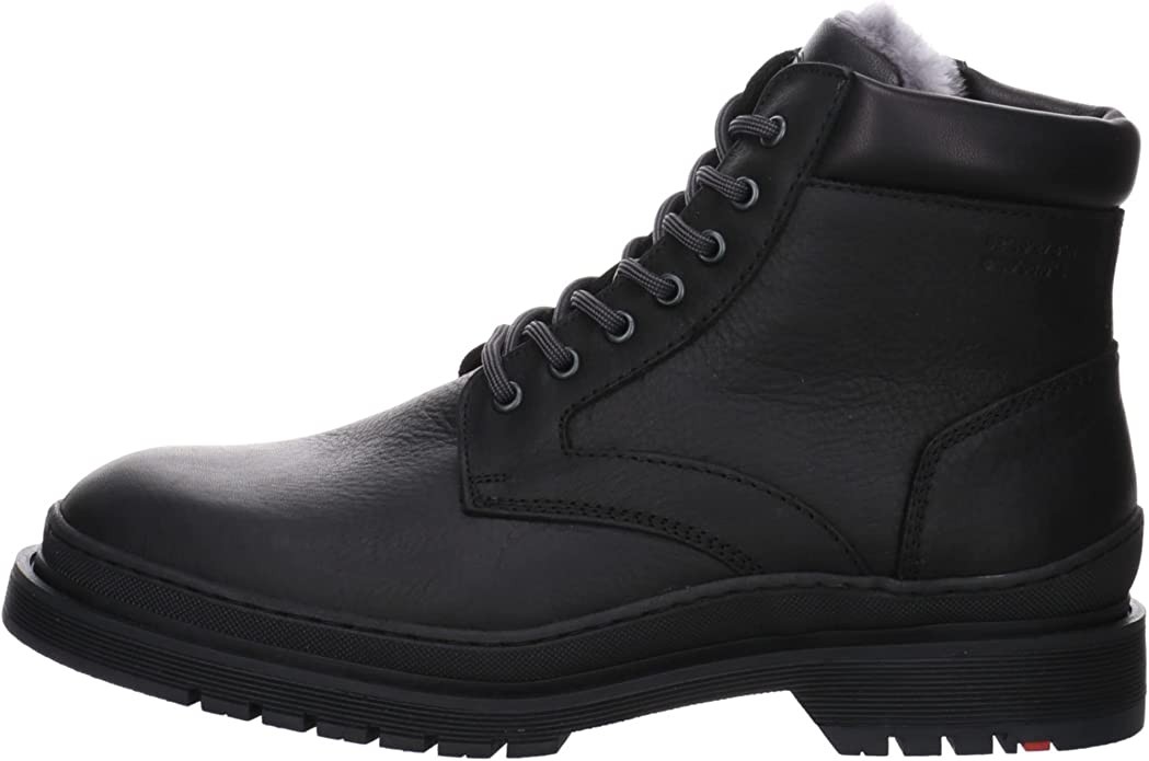LLOYD Schnür-Stiefeletten schwarz Schnürstiefelette Hollis, Schwarz