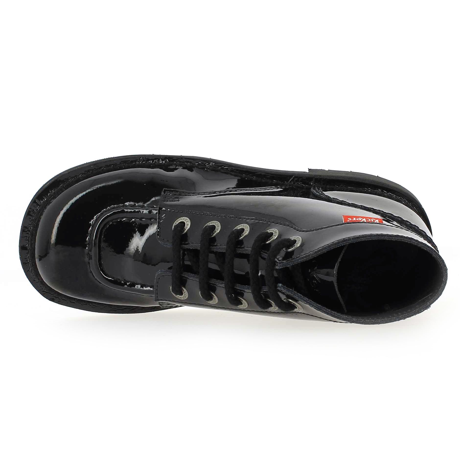 Kickers  KICK COLOR VERNIS - Noir