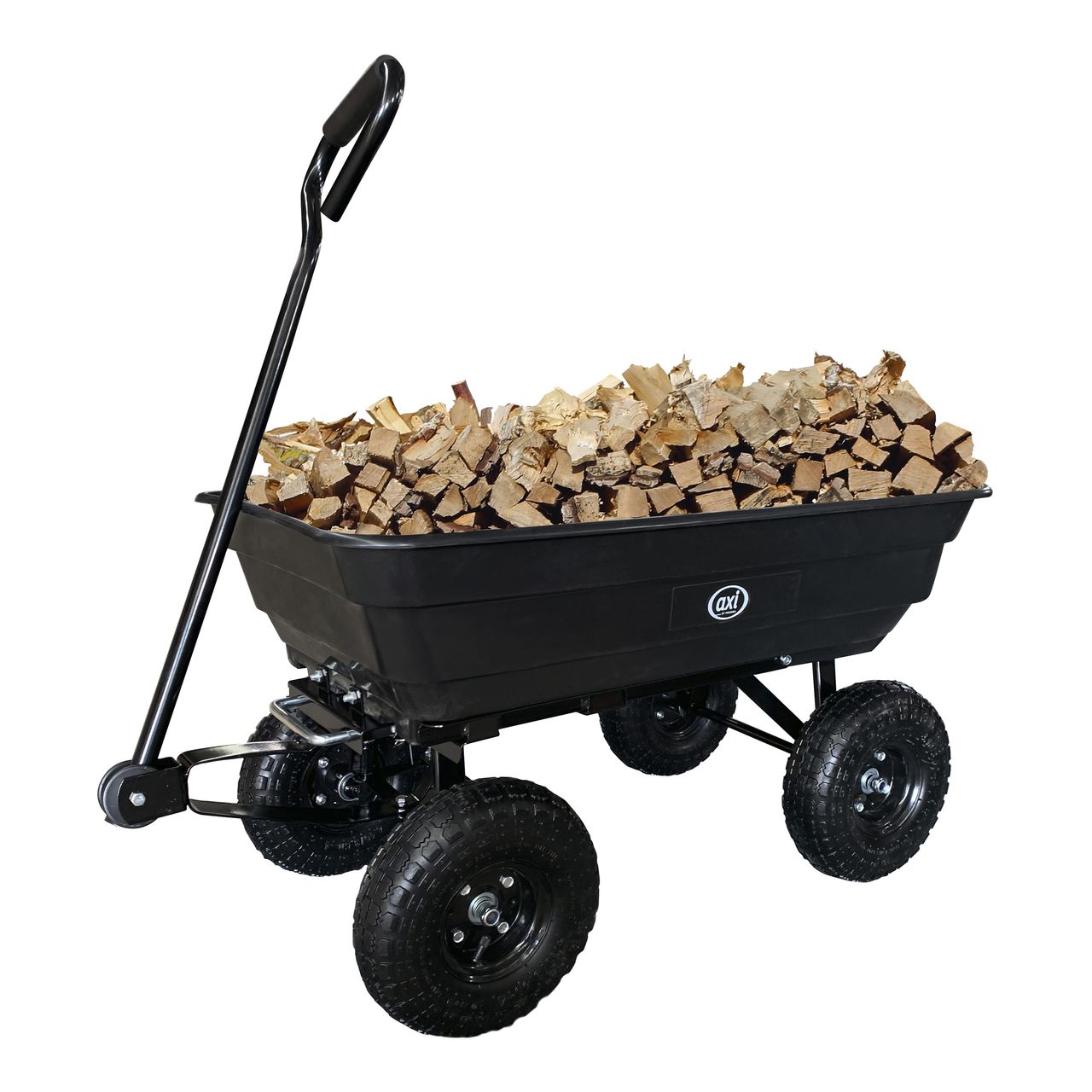 AXI AG75 Gartenwagen mit Kipper Schwarz