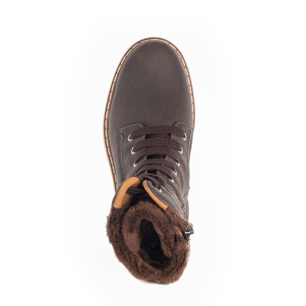 Gabor fashion Schnürstiefelette grau