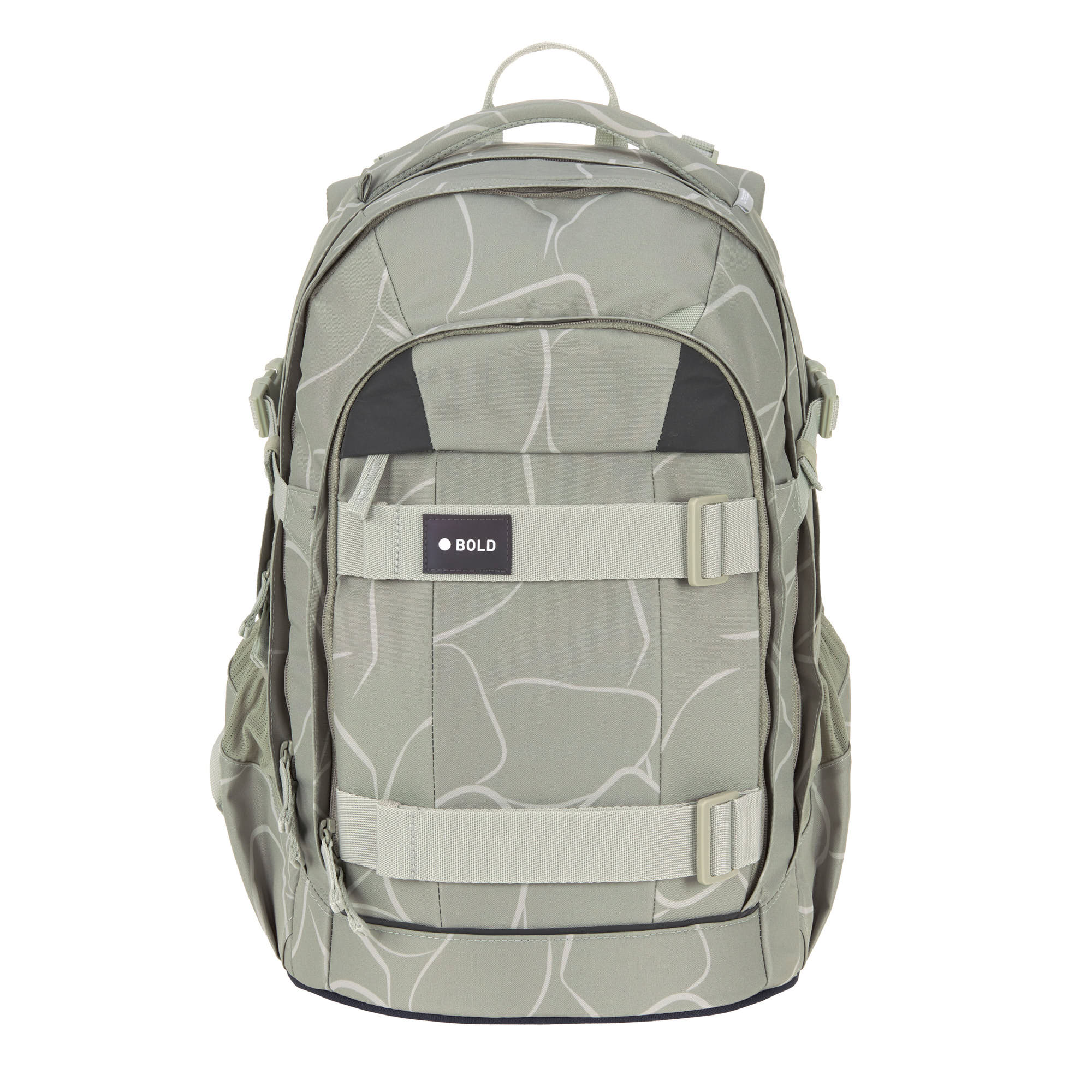 Schulrucksack - BOLD Origin Curve, Grün