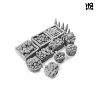 HQ Resin - Groceries / Food Supplies Basing Kit