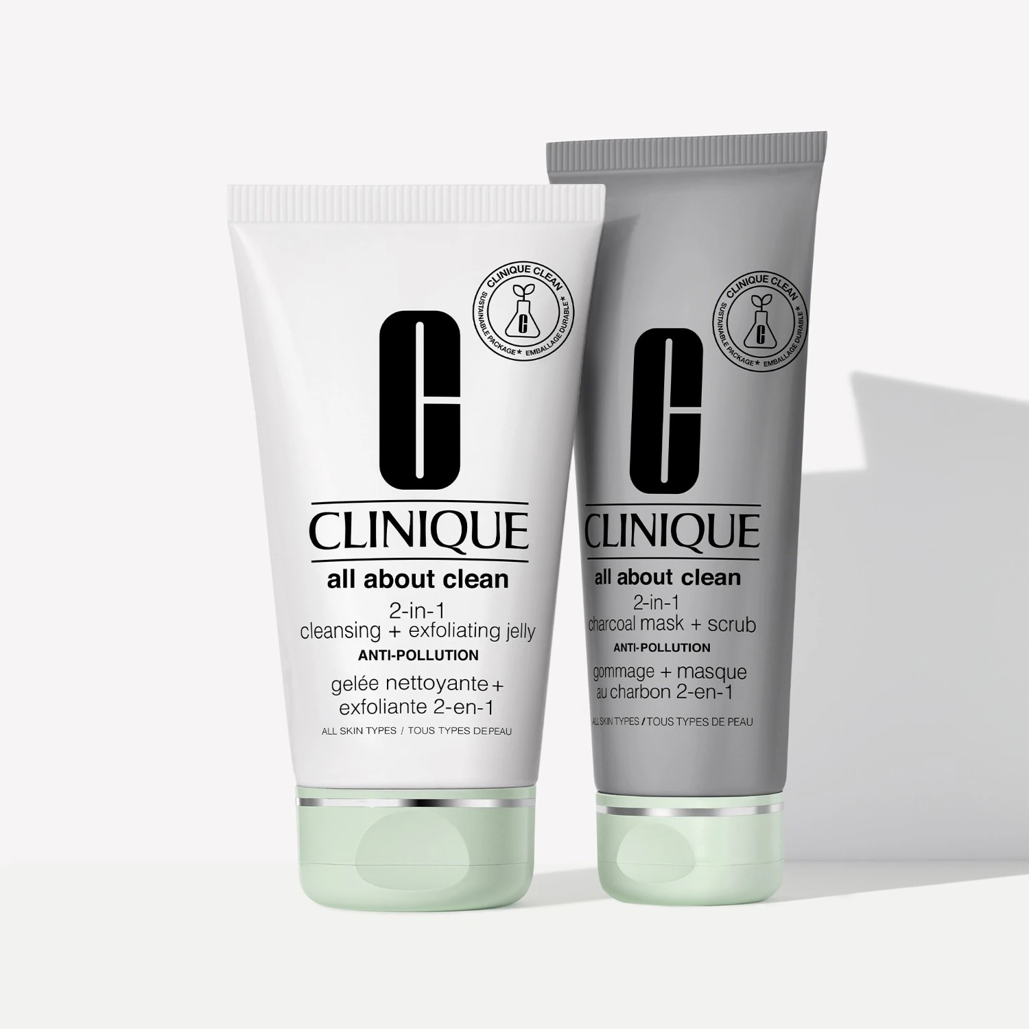 Clinique kullskrubb + maske 2-i-1