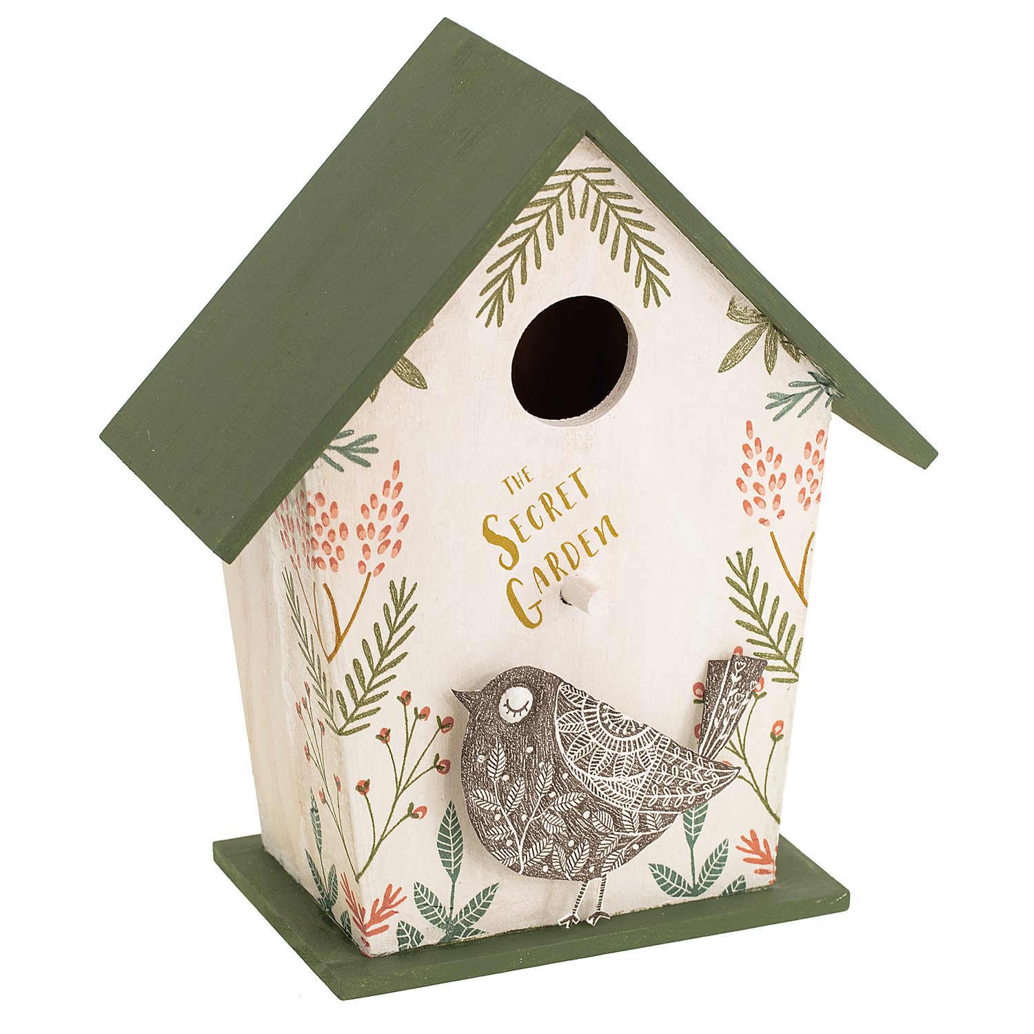 Vogelhaus aus Holz, 20 x 10 x 24 cm