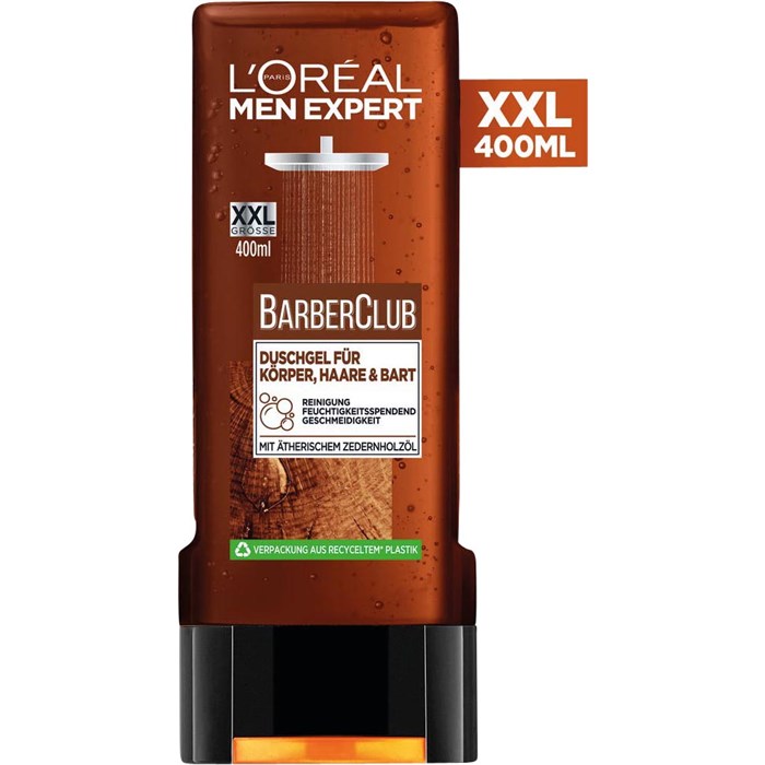 Duschgel für Körper, Haare & Bart
