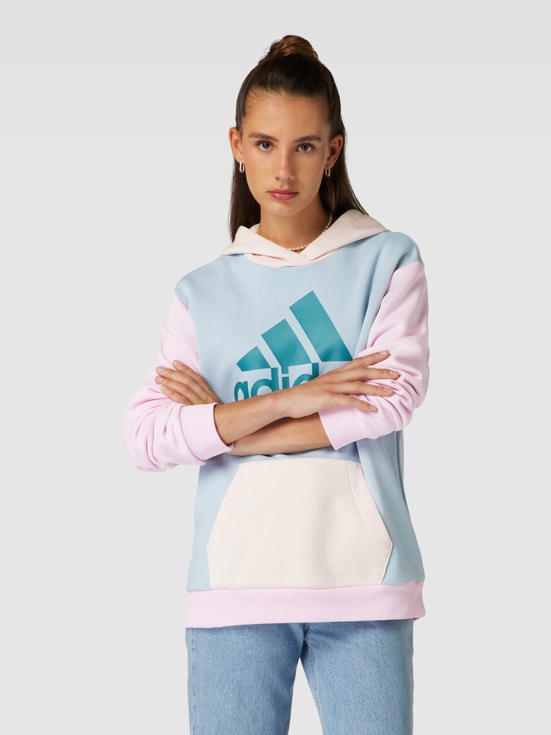 Hoodie mit Label-Stitching Modell 'CRO' in pastellgelb